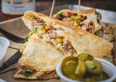 Barbeque Quesadilla